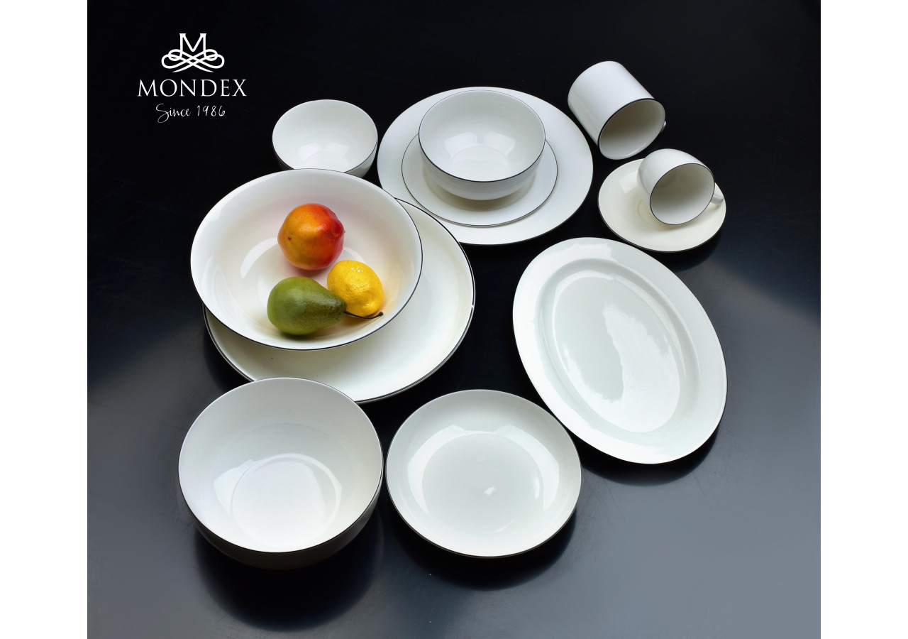 Assiette SIMPLE - Porcelaine 26,3cm - HTPN2902 - Affekdesign By Mondex