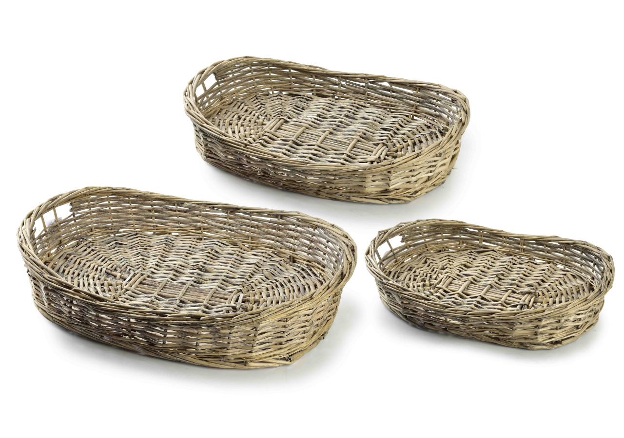 Ensemble de 3 Plateaux GUSTAV - Dimensions variées - HIWD9418 - Mondex