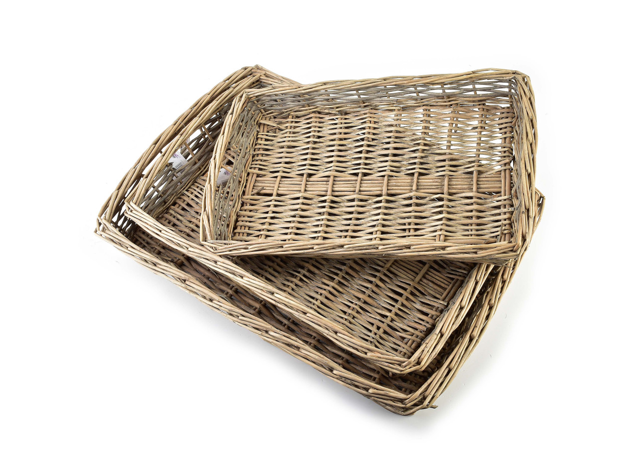 Ensemble de 3 Plateaux GUSTAV - Dimensions variées - HIWD9456 - Mondex