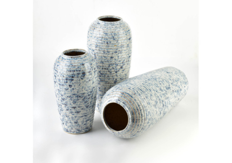 Vase YARINE DELICATE - Céramique 8.5 x H36.5 cm - HTTS9807 - Mondex 2