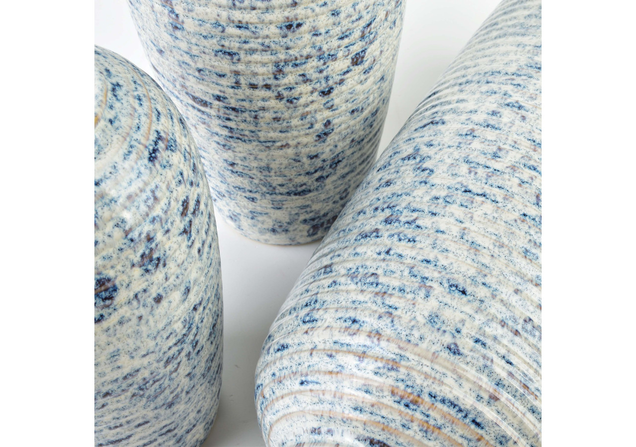 Vase YARINE DELICATE - Céramique 8.5 x H36.5 cm - HTTS9807 - Mondex