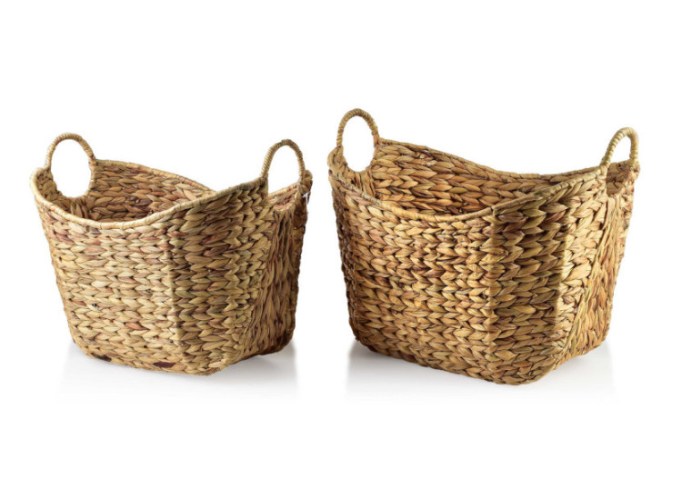 Set de 2 Panier AMPARO - Hyacinth d'eau XL et L - HIWB7902 - Mondex