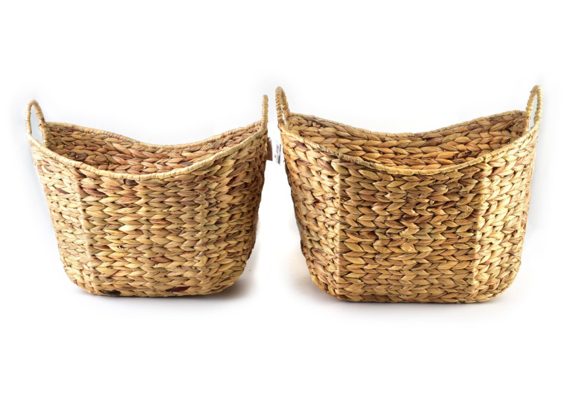 Set de 2 Panier AMPARO - Hyacinth d'eau XL et L - HIWB7902 - Mondex