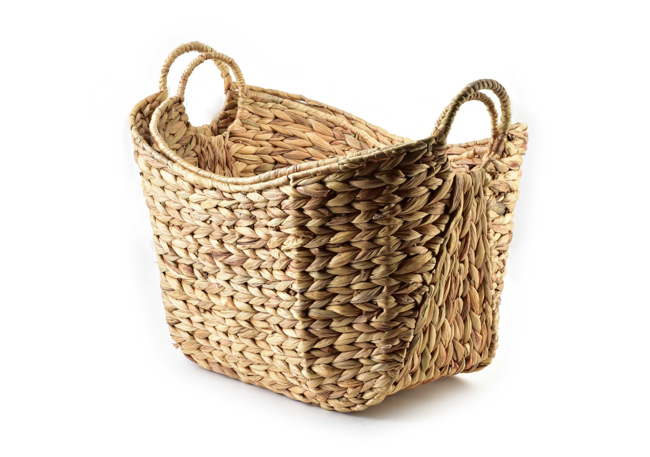 Set de 2 Panier AMPARO - Hyacinth d'eau XL et L - HIWB7902 - Mondex