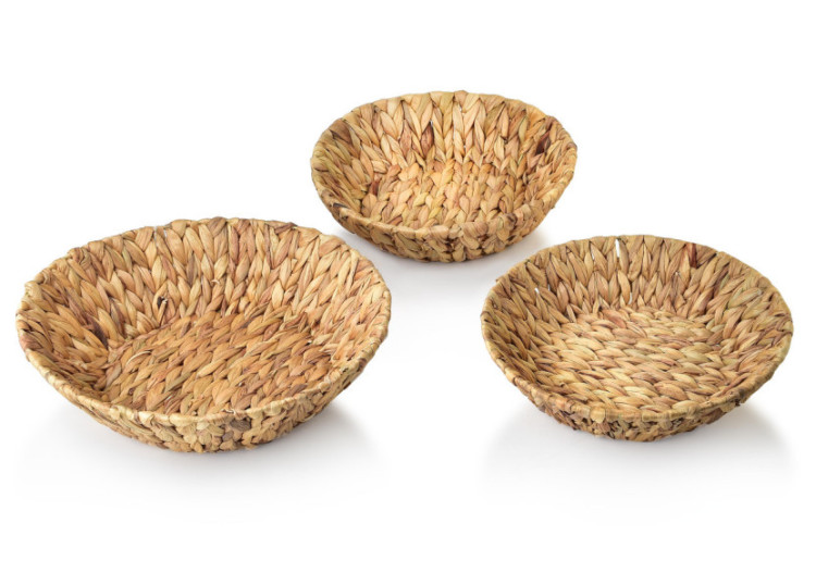 Plateaux AMPARO - Ensemble de 3 tailles (XL:38xh10cm, L:33xh9cm, M:29xh8cm) - HIWB7988 - Mondex