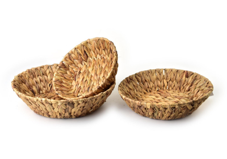 Plateaux AMPARO - Ensemble de 3 tailles (XL:38xh10cm, L:33xh9cm, M:29xh8cm) - HIWB7988 - Mondex 2