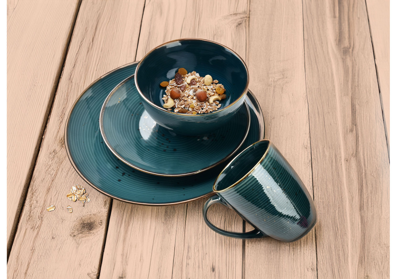 Assiette BASIC NATURE - Design moderne 21,5cm - HTNA5020 - Mondex