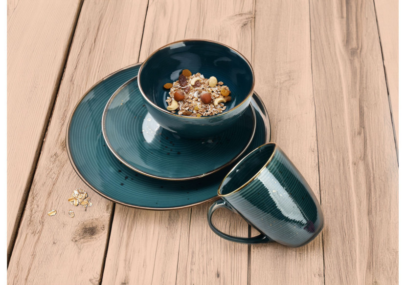 Assiette BASIC NATURE - Design moderne 21,5cm - HTNA5020 - Mondex