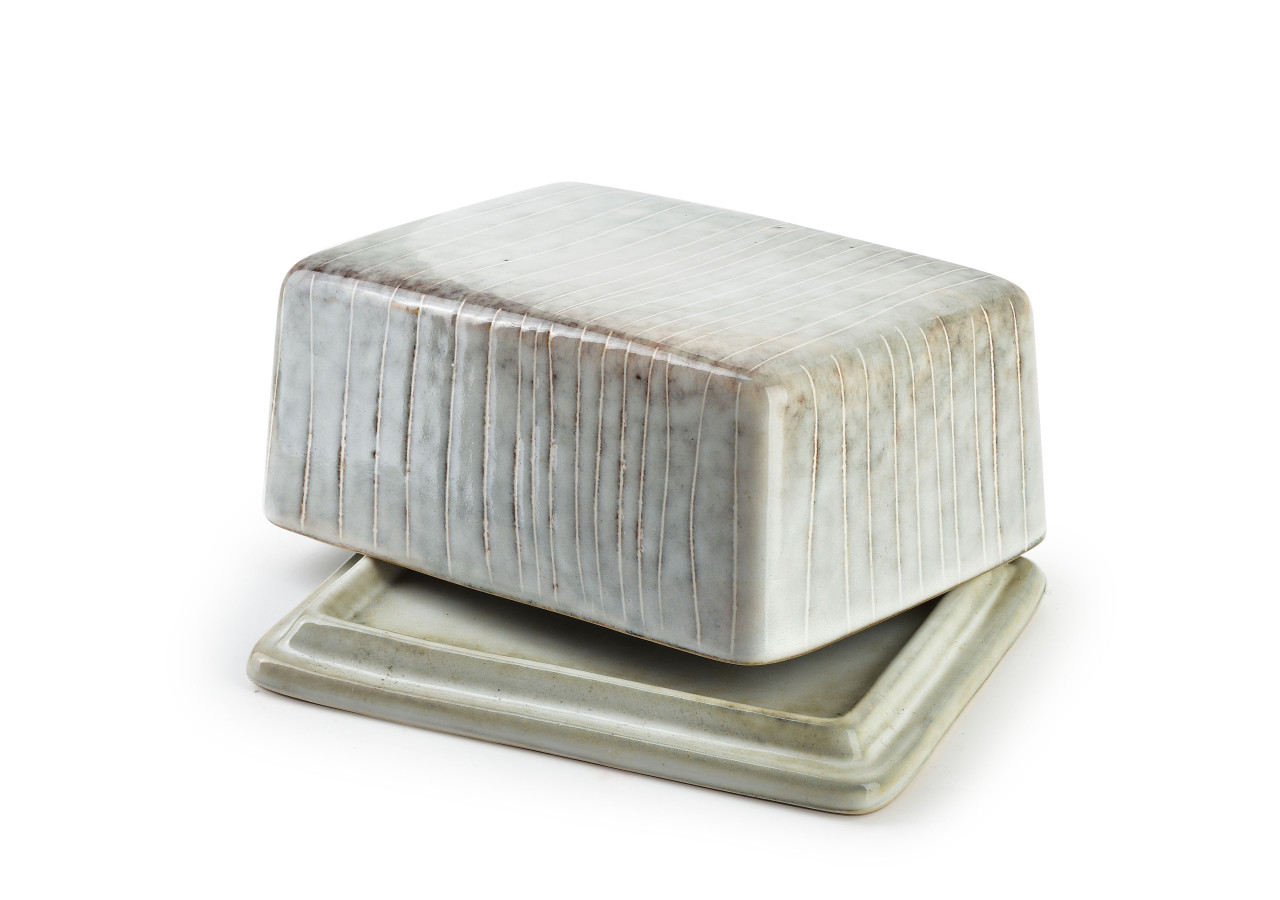 Beurrier BASIC NATURE - Élégance en céramique 13x9xh7cm - HTNA5198 - Mondex