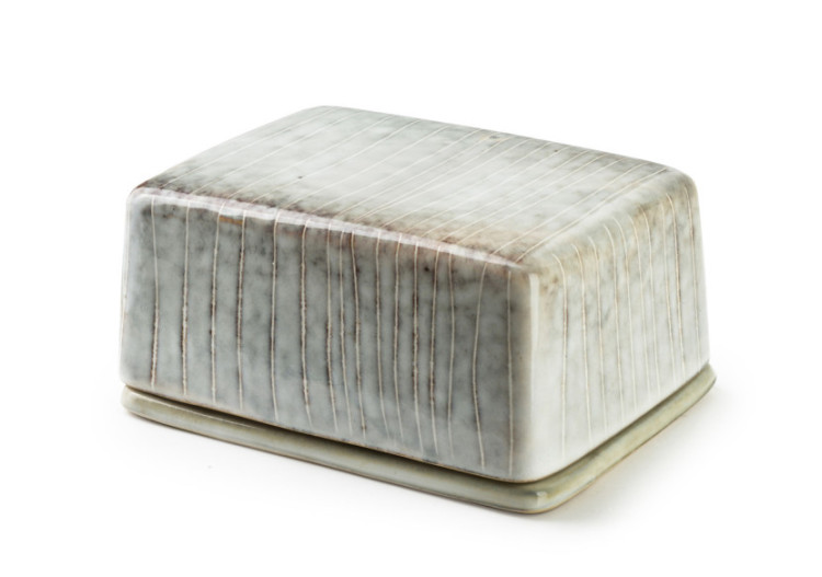 Beurrier BASIC NATURE - Élégance en céramique 13x9xh7cm - HTNA5198 - Mondex 2