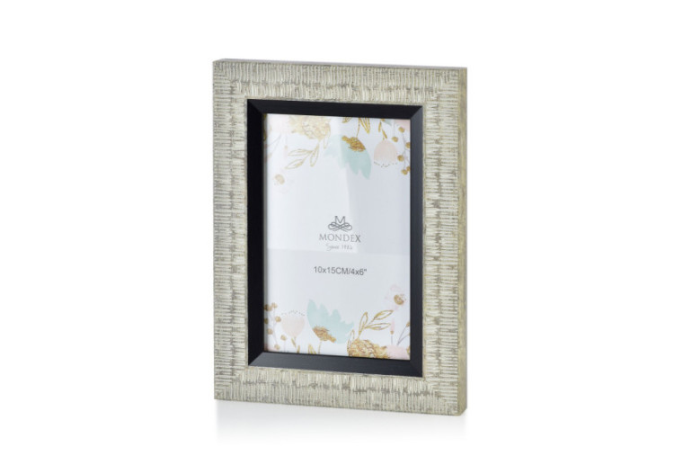 Cadre photo ADI - 10x15cm avec support 20 x 15 x 1.5cm - HTOK3514 - Mondex