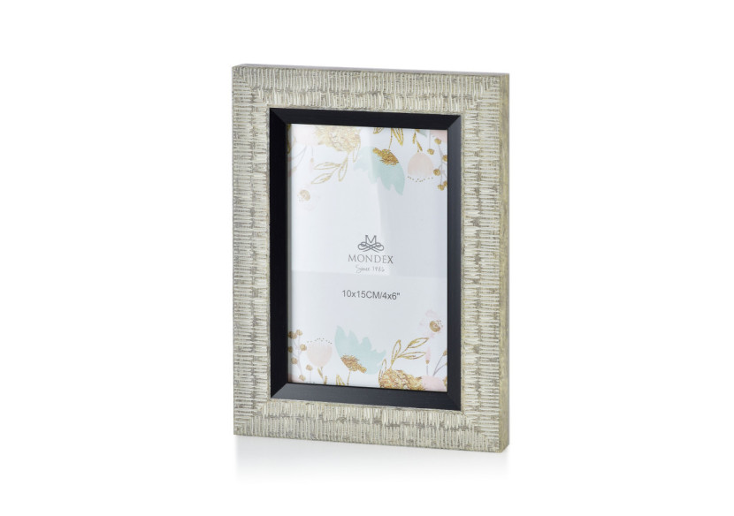 Cadre photo ADI - 10x15cm avec support 20 x 15 x 1.5cm - HTOK3514 - Mondex