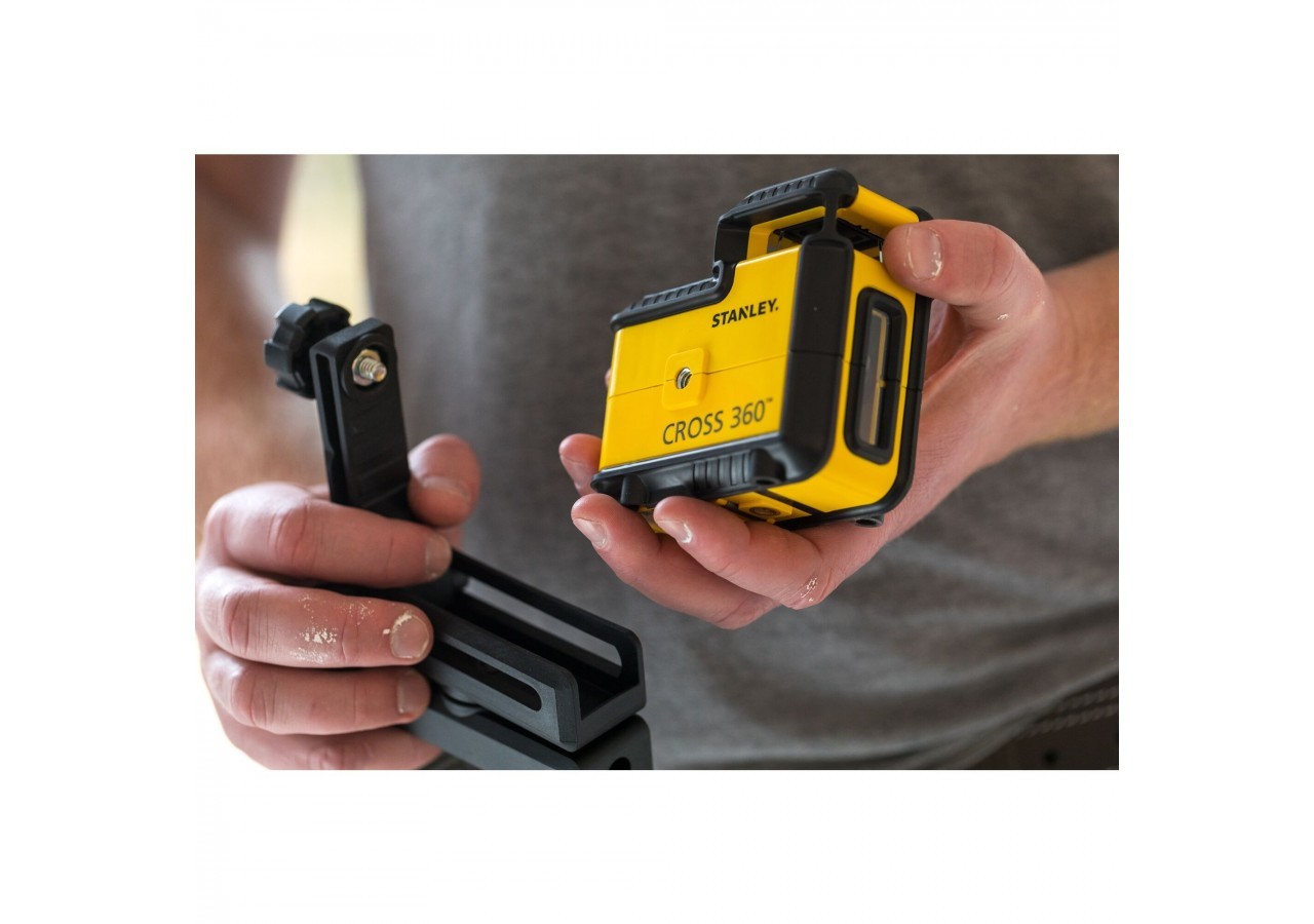NIVEAU LASER 360° CROSS360 - ROUGE - STHT77504-1 - Stanley