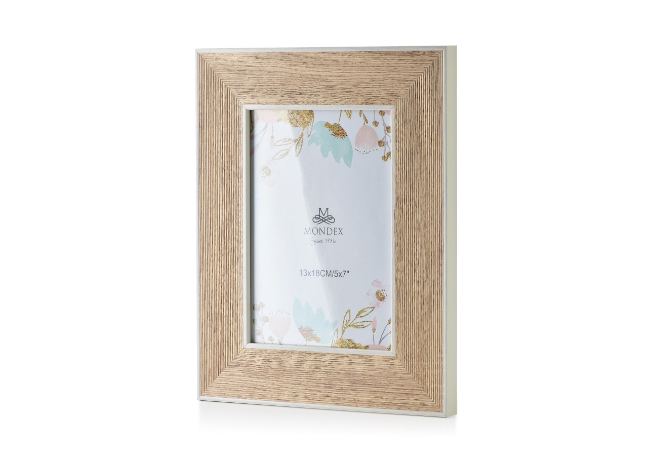 Cadre photo ADI - 13x18cm, finition moderne 25,5x20xh1,5cm - HTOK3569 - Mondex