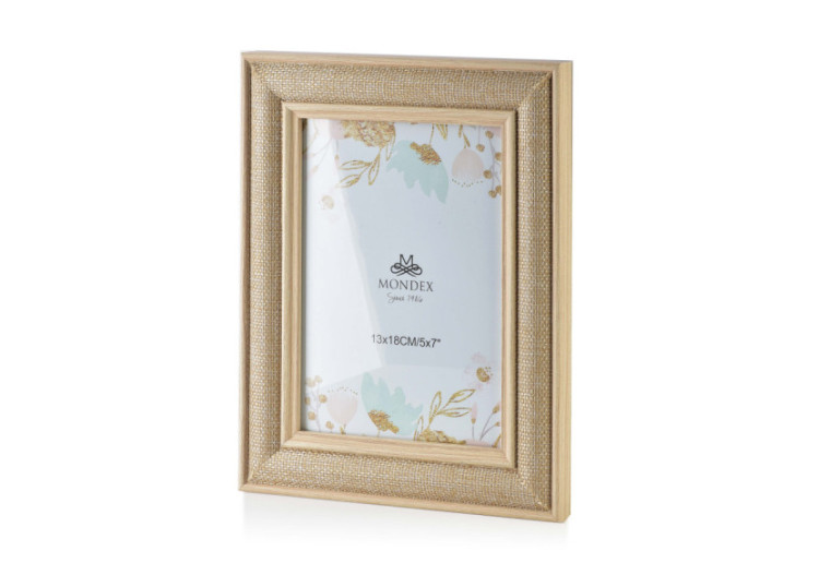 Cadre photo ADI 13x18cm - Élégance intemporelle 24x19xh2cm - HTOK3620 - Mondex
