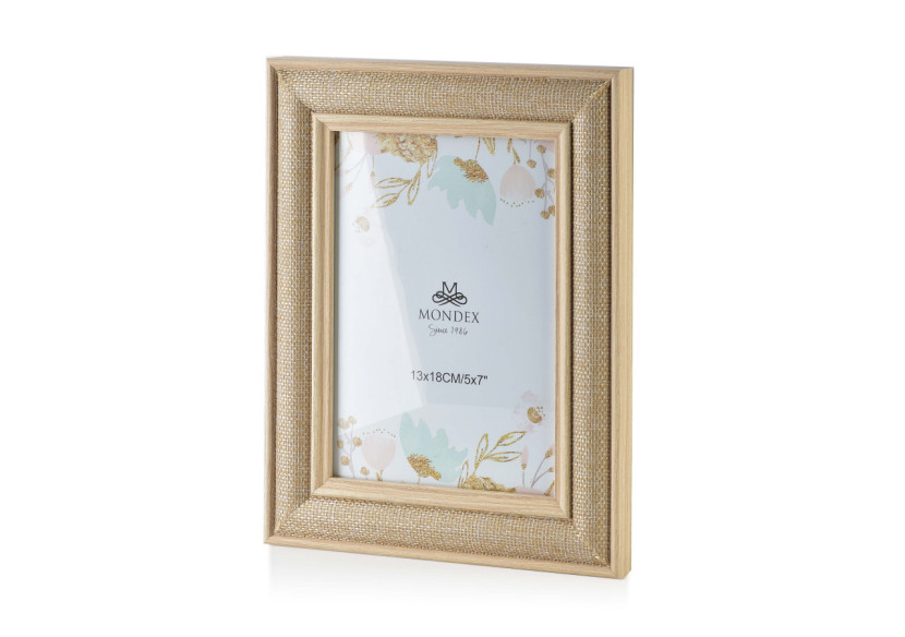 Cadre photo ADI 13x18cm - Élégance intemporelle 24x19xh2cm - HTOK3620 - Mondex