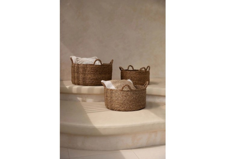 Paniers Les Quatre Mains - Naturel - S 2