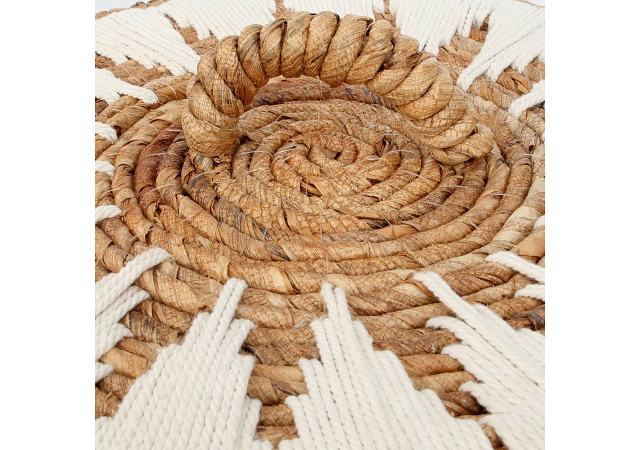 Panier à linge tissé - Taille L - JAAT019NW-L - Bazar Bizar