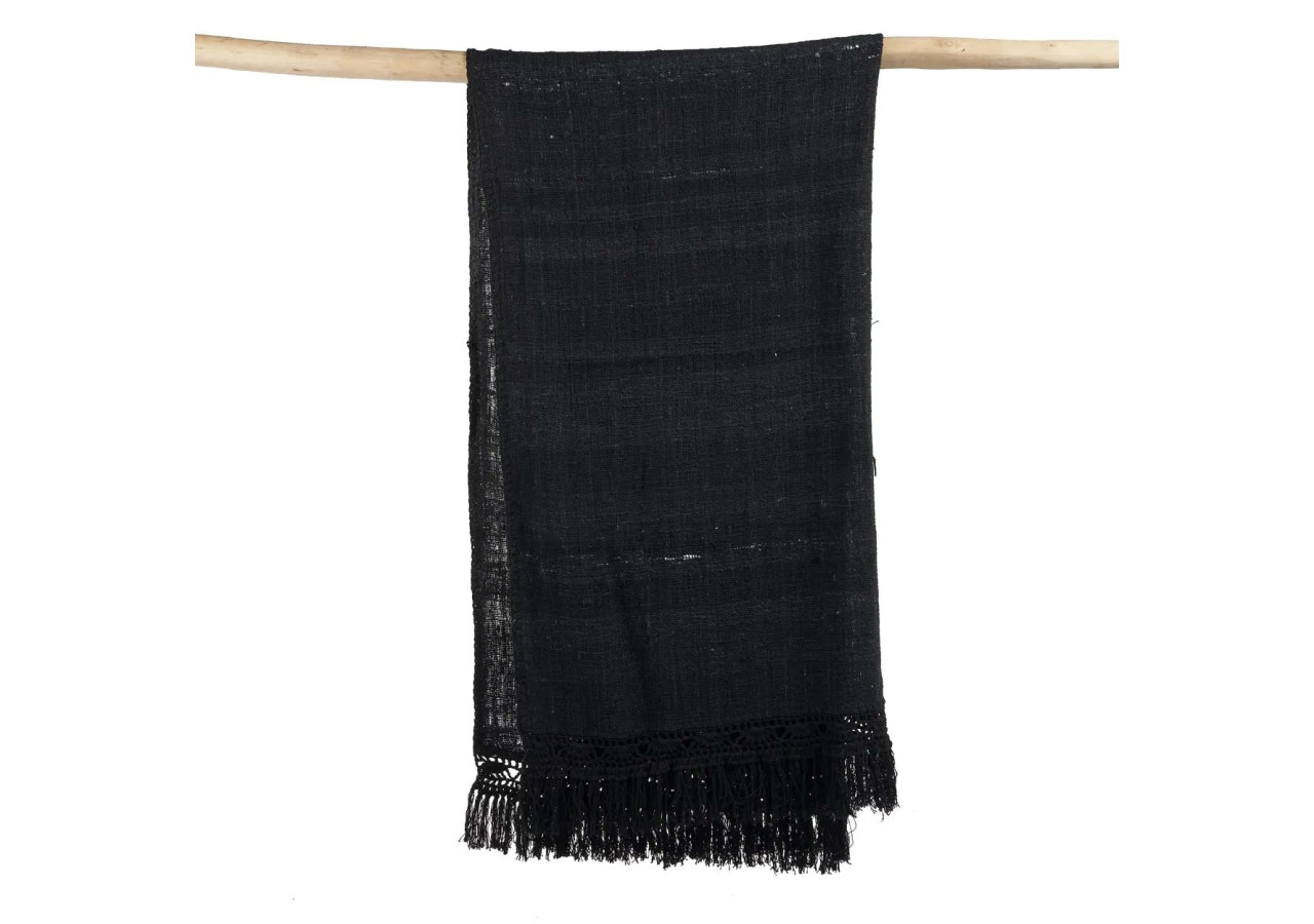 Plaid Gypsy - Noir - BARI014B - Bazar Bizar
