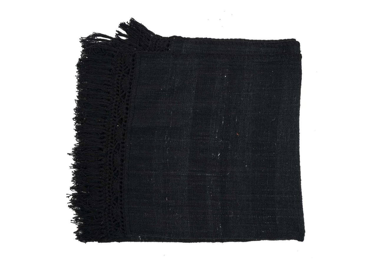 Plaid Gypsy - Noir - BARI014B - Bazar Bizar