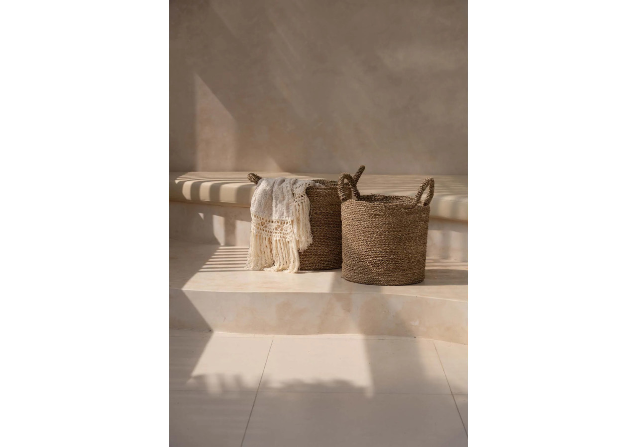 Plaid de Lit Gypsy - Naturel - BARI014N - Bazar Bizar