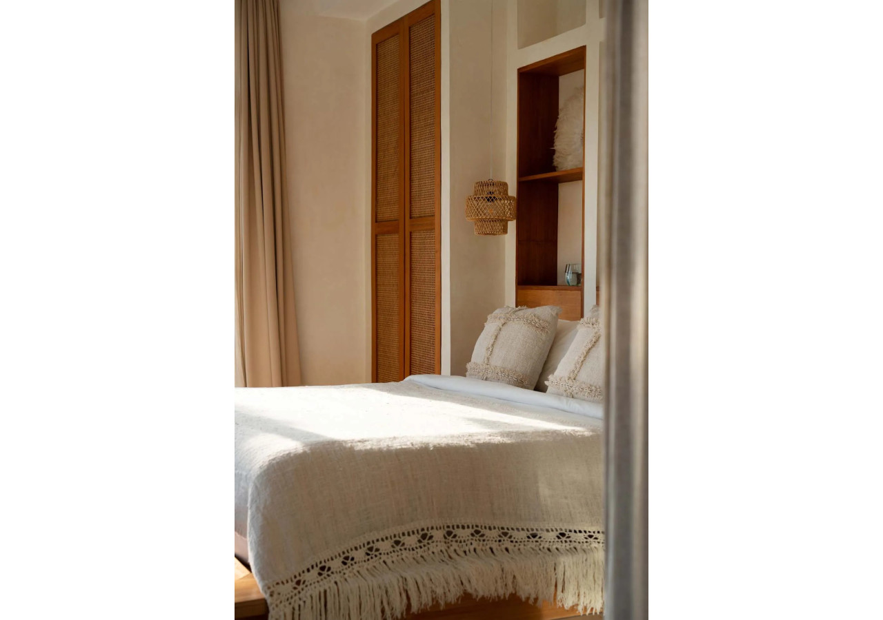 Plaid de Lit Gypsy - Naturel - BARI014N - Bazar Bizar