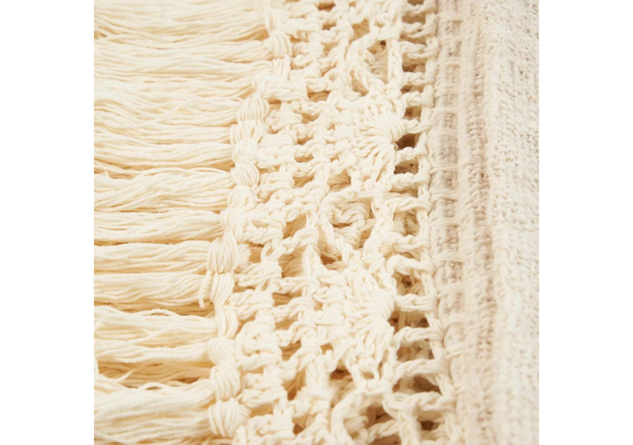 Plaid de Lit Gypsy - Naturel - BARI014N - Bazar Bizar