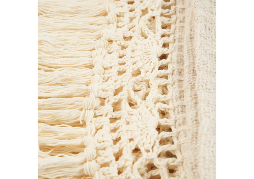 Plaid de Lit Gypsy - Naturel - BARI014N - Bazar Bizar