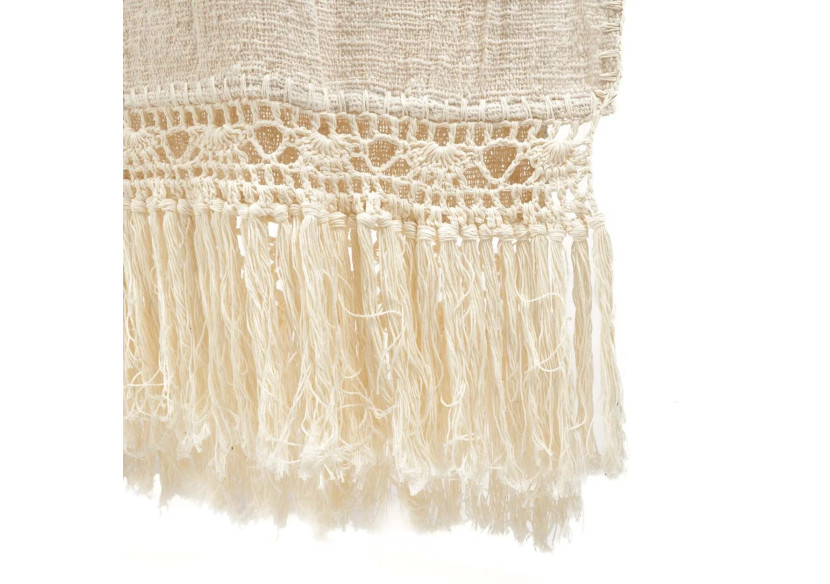 Plaid de Lit Gypsy - Naturel - BARI014N - Bazar Bizar