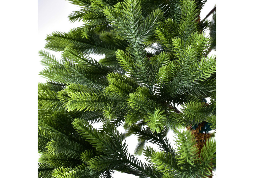 Sapin SANTA LILA - 130 x 210 cm avec LED - HIWJ1930-SW - Mondex