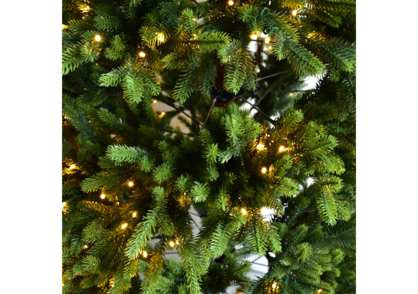 Sapin SANTA LILA - 130 x 210 cm avec LED - HIWJ1930-SW - Mondex