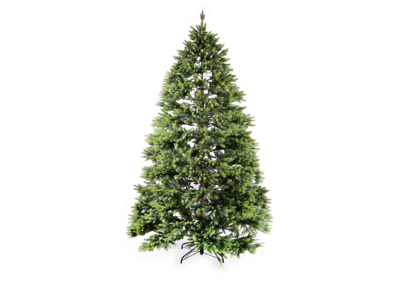 Sapin SANTA LILA - 130 x 240 cm démontable en 3 parties - HIWJ1947-SW - Mondex