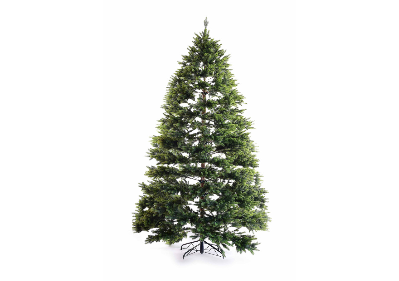 Sapin SANTA LILA - 130 x 240 cm démontable en 3 parties - HIWJ1947-SW - Mondex