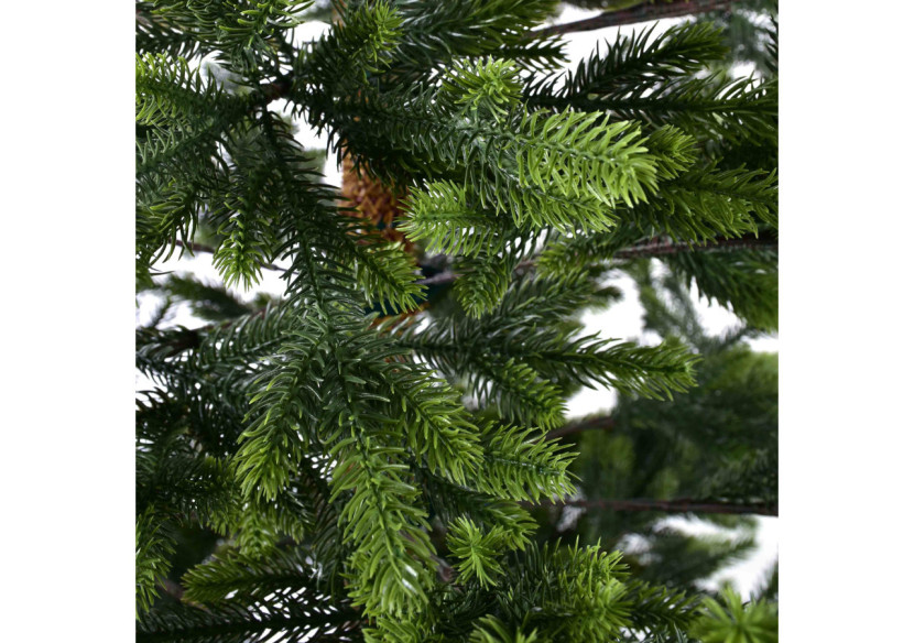 Sapin SANTA LILA - 130 x 240 cm démontable en 3 parties - HIWJ1947-SW - Mondex