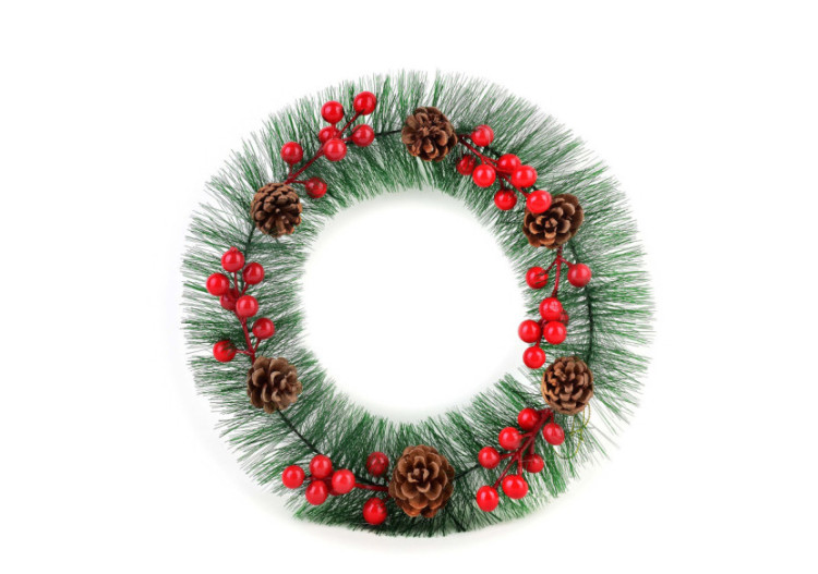 Couronne SANTA LILA - 30 cm - HIWJ2296-SW - Mondex