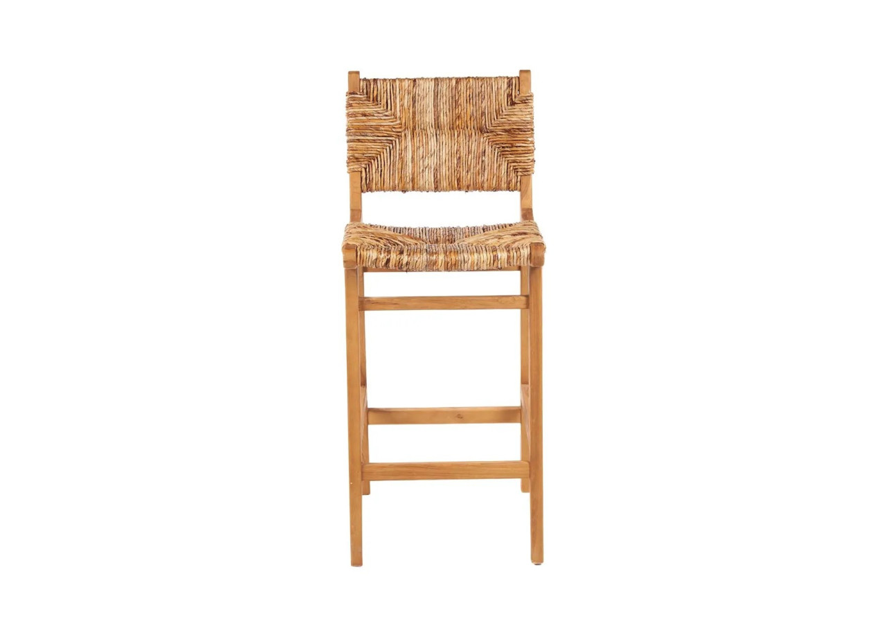 Tabouret de Bar Puquta - Design élégant en bois naturel - JAMEK009N - Bazar Bizar
