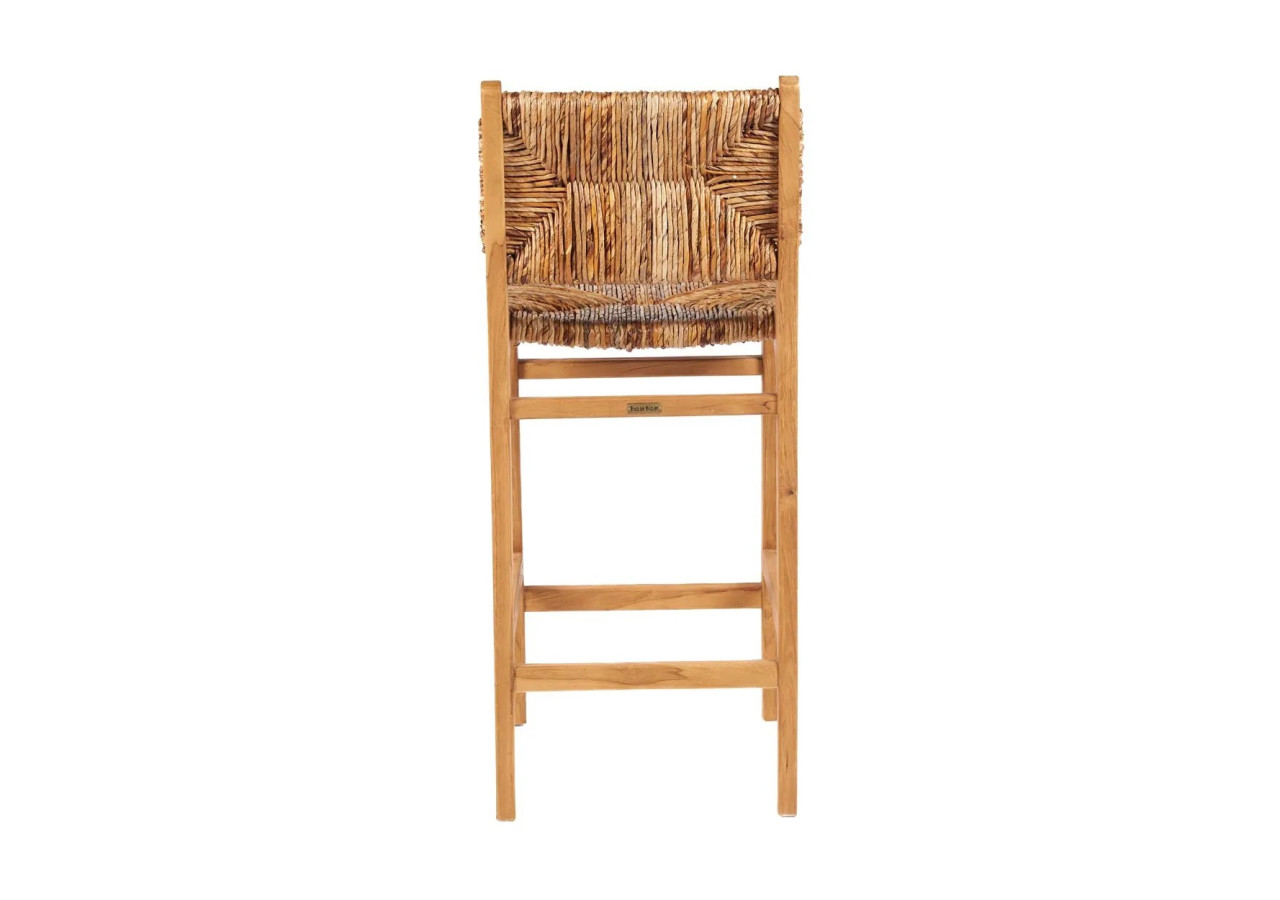 Tabouret de Bar Puquta - Design élégant en bois naturel - JAMEK009N - Bazar Bizar