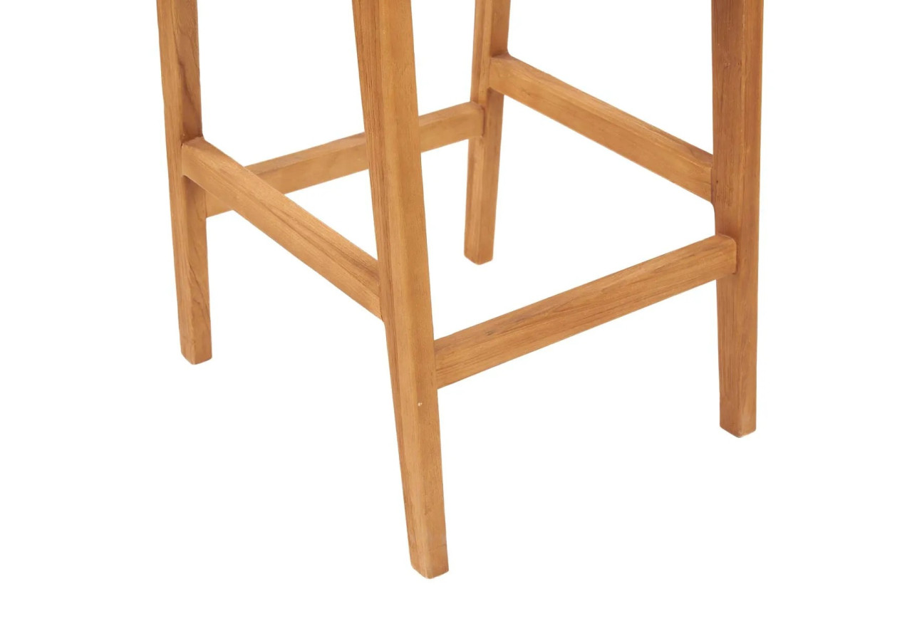 Tabouret de Bar Puquta - Design élégant en bois naturel - JAMEK009N - Bazar Bizar