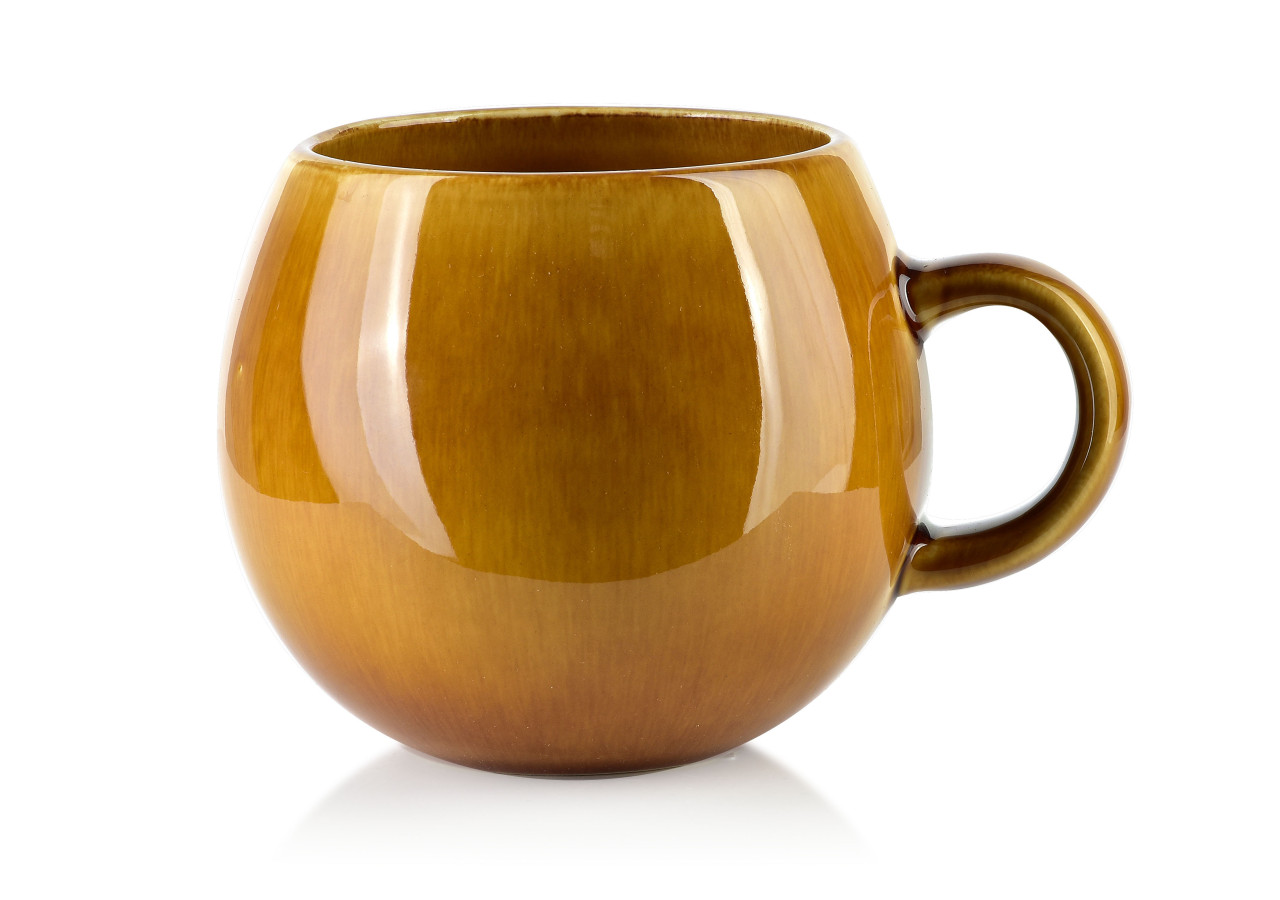 Mug LOTTA HONEY - 450ml, Ergonomique 9x13,5xH9,5cm - HTPT0957 - Affekdesign By Mondex