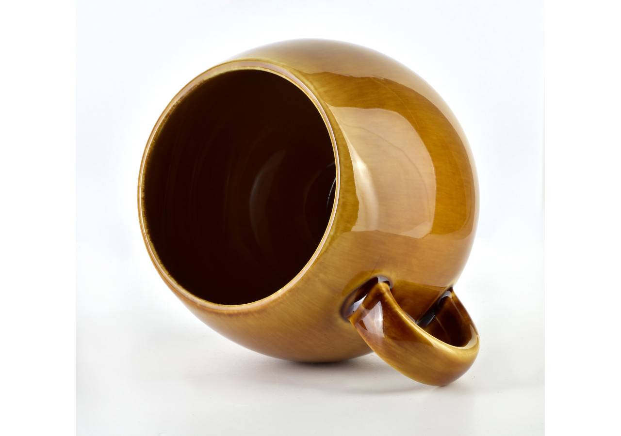 Mug LOTTA HONEY - 450ml, Ergonomique 9x13,5xH9,5cm - HTPT0957 - Affekdesign By Mondex