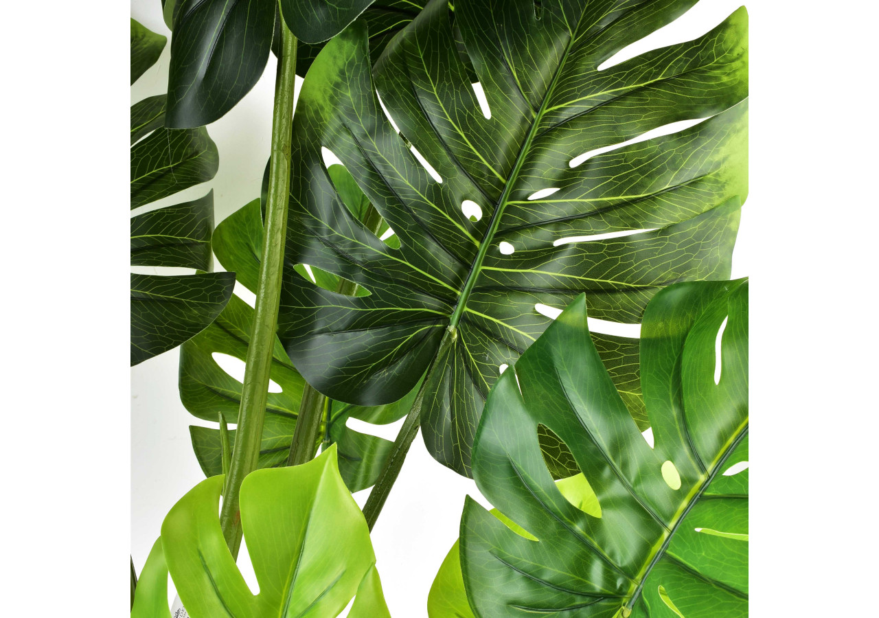 Fleur artificielle VIRIDIS - Monstera en pot H115cm - HTQB2951 - Mondex