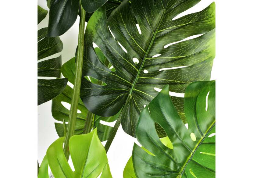 Fleur artificielle VIRIDIS - Monstera en pot H115cm - HTQB2951 - Mondex