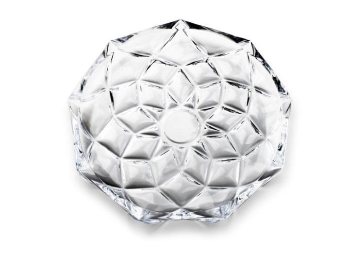 Assiette CRISTO - 30cm x 3cm en verre - HTID5900-PROM - Affekdesign By Mondex