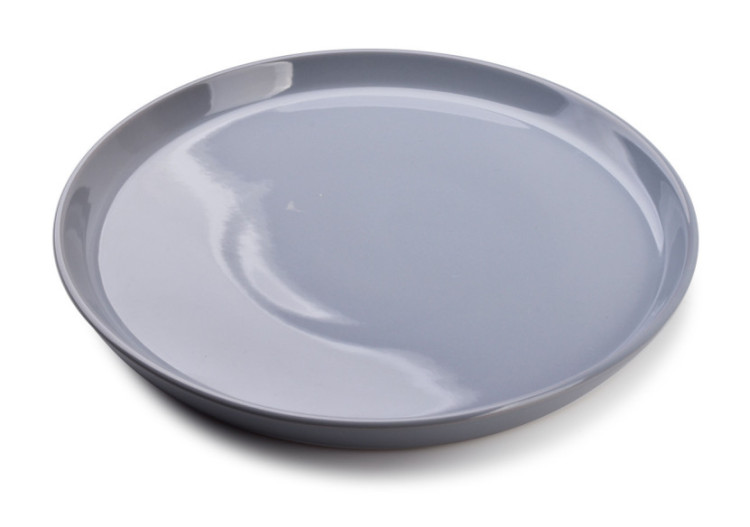 Assiette à dîner NADINE GREY - 24cm, porcelaine chic - HTPM5277-PROM - Affekdesign By Mondex