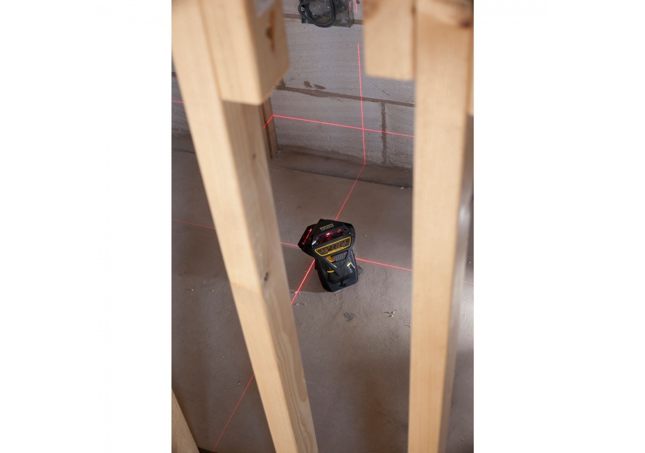 NIVEAU LASER MULTILIGNE X3R-360° Rouge FATMAX - FMHT1-77357 - Stanley