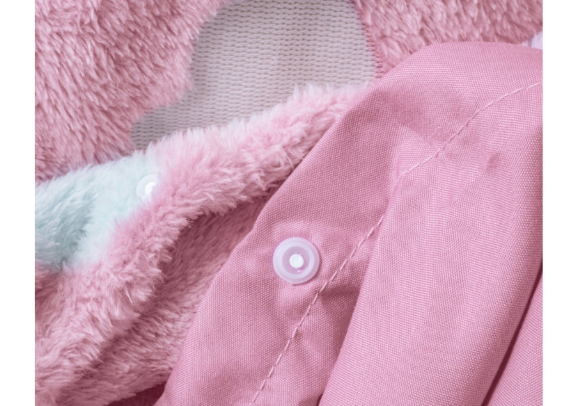 Housse de couette licorne phosphorescente Rose 140 x 220 - 17015584 - Sleeptime