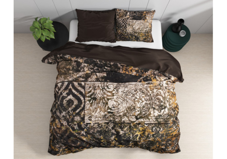 Housse de Couette Granite Black - 100% Coton Satiné 200 x 220 cm - 17010228 - Dreamhouse 2