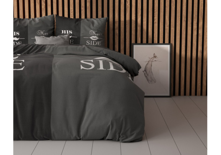 Couvre-lit His and Her Side - 200 x 220 cm, Impression numérique - 15022732 - Sleeptime 2