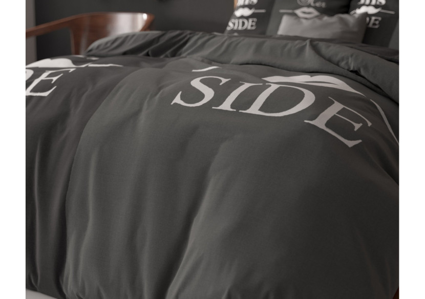 Couvre-lit His and Her Side - 200 x 220 cm, Impression numérique - 15022732 - Sleeptime