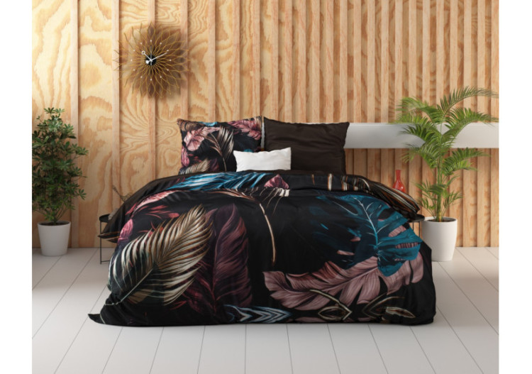 Housse de Couette Isabella Black - 200 x 240 cm en Satin de Coton - 17010216 - Dreamhouse